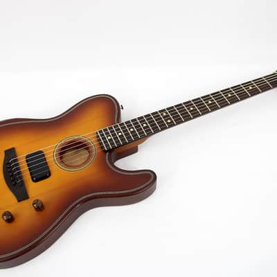 2024 Fender Acoustasonic Standard Telecaster - Honey Burst image 3