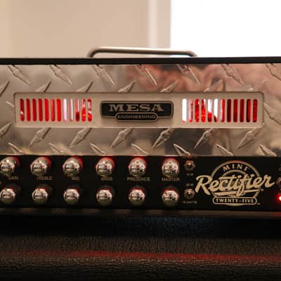 Mesa Boogie Mini Rectifier Twenty-Five 2-Channel 25-Watt Guitar Amp Head 2022 w/Bag image 5