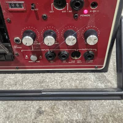 Coomber 2060-2/RW - Radio Mic P.A. Cassette Recorder - Red - Excellent image 10