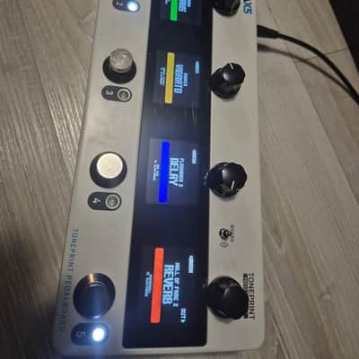 TC Electronic Plethora X5 TonePrint Multi-Effects Pedalboard 2020 - Present - White image 4