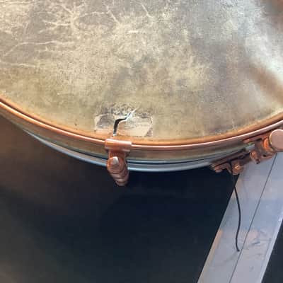 Ludwig 1920s Heavy 2-Pieces Brass Shell 4x14 -#578 image 9
