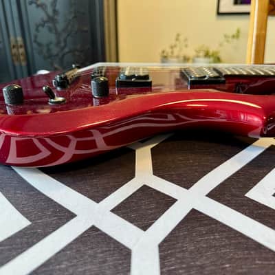 ESP - GrassRoots Forest G-FR-56G - Set Neck - See-Thru Candy Apple