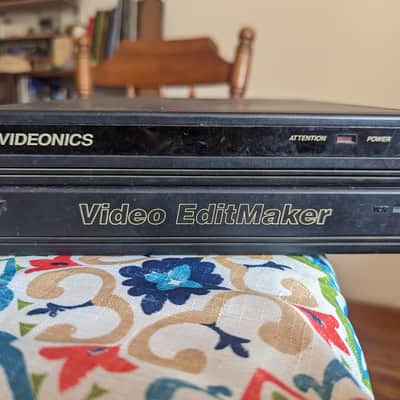 Videonics Editmaker EM-1 1992 with Manual and Remote image 9