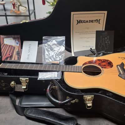DAVE MUSTAINE'S MEGADETH Kyser Western Capo heavily used from his Breedlove acoustic guitar and home recording studio - Dave Mustaine Metal Artist Memorabilia image 6