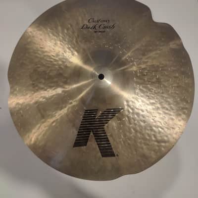 Zildjian 18" K Custom Dark Crash Cymbal 1995 - Present - Traditional image 1