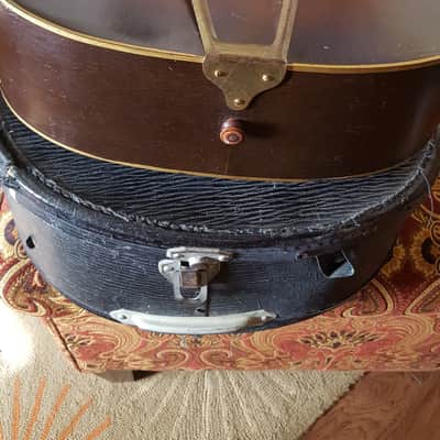 First National Institute Of Allied Arts  Parlor Flat Top 1930s Tobacco Burst w/ Original Case image 13
