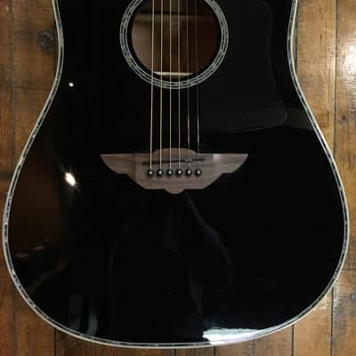 Keith Urban Player Dreadnought 2013 Gloss Black image 1