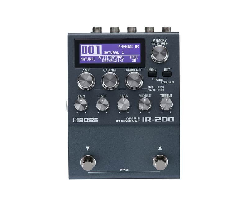 Boss IR-200 Amp & IR Cabinet Pedal - Open Box image 1