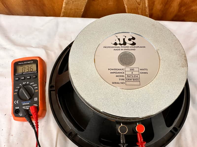 ATC PA75-314 12" Speaker 300 Watts at 4 Ohms - From EAW KF300 Cabinet #1 image 1