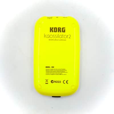 Korg KO2 Kaossilator 2 Yellow Dynamic Phrase Synthesizer With 4GB SD 001143 image 3