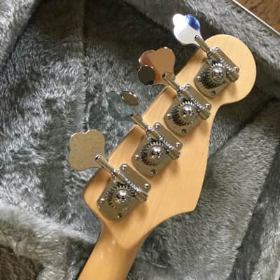 Fender Special Edition Deluxe Jazz Bass Natural Ash Lefty Left-Handed w/ Road Runner Case image 8