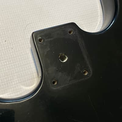1989-91 Charvette by Charvel Model 250 Black Plywood Guitar Body image 15