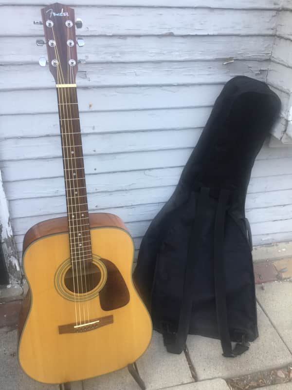 Fender DG -20 S NAT Guitar/w original Case- Korea made | Reverb