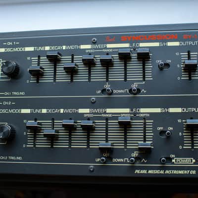 Pearl Syncussion. With Trigger toms, case, PSU, stands, cables + original Box. image 8