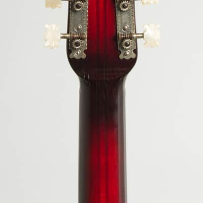Framus Grand Star Black Rose Model 5/125 Arch Top Hollow Body Electric Guitar (1962), original black hard shell case. image 6