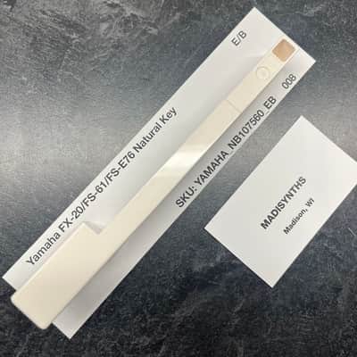 ORIGINAL Yamaha/Korg Replacement E/B Key (NB107560) for Yamaha DX7/DX5/DX9, SY77/SY85/SY99, Korg M1, Wavestation, Z1, etc