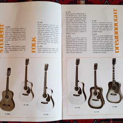 Hondo Guitar Catalog 1977 image 2