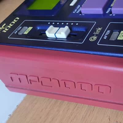 Akai MPC1000 Music Production Center 2004 - 2013 - Blue w/ fat pads, pads sensors, JJOS2 XL v3.57, 128 mb RAM /!\ Dysfunctionnal 16 levels button image 4