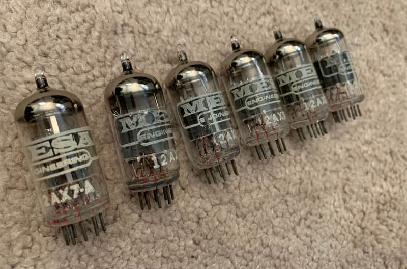 (6) ‘80s Mesa Tungsram 12AX7 (Mesa IIC+ Tubes) - Listing 2 of 2 image 1