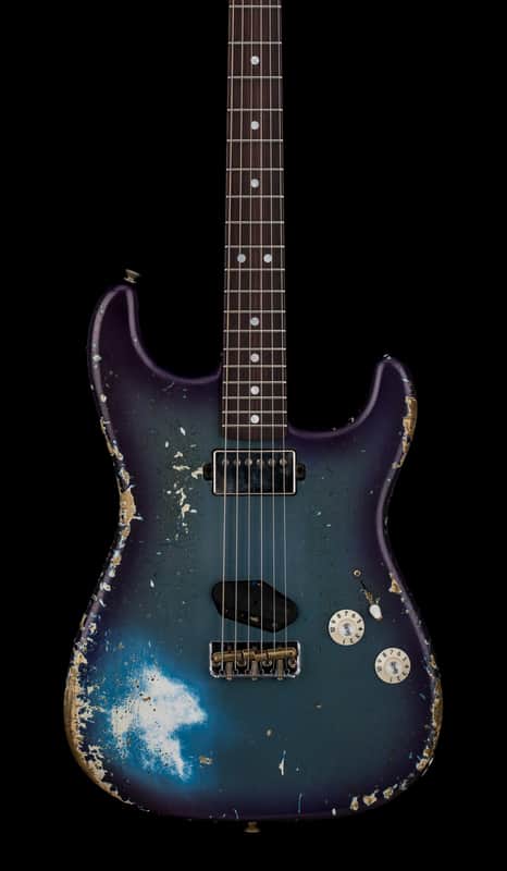 Fender Custom Shop 1966 Stratocaster SH Heavy Relic - Aged Competition Burgundy #87625 image 1