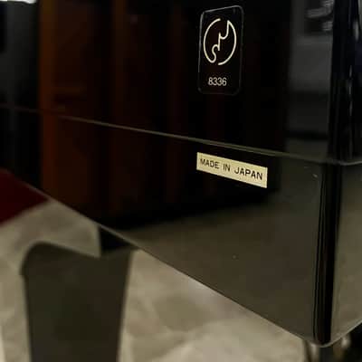 Yamaha C1 PIANOFORTE MEZZA CODA NERO image 4