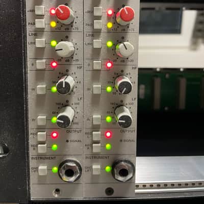 Solid State Logic X-Rack with 4 Modules Master Bus Module, 8 Channel Summing Module and 2 Pre-amp modules image 4