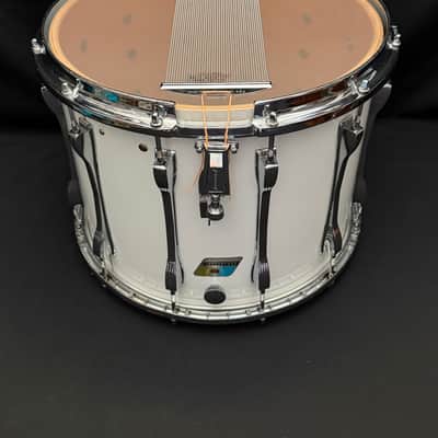 Ludwig Marching Drum 15" x 12" 1981-82 - White Cortex image 13