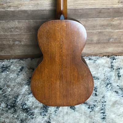 c. 1920 Chicago-made Parlor Guitar by Montgomery Ward & Co image 3
