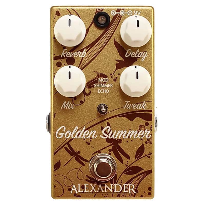 Alexander Pedals Golden Summer リバーブ Alexander Pedals Golden Summer Reverb - YouTube