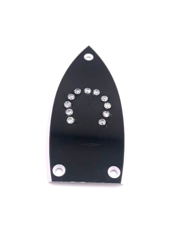 Gretsch Horseshoe Diamonds 006-0898-000 Truss Rod Cover Tone Stone image 1
