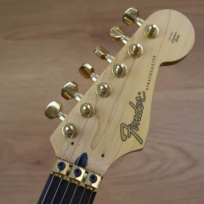 1980's Fender Japan STR-75 HSH Superstrat (Black/Grey Burst) image 2
