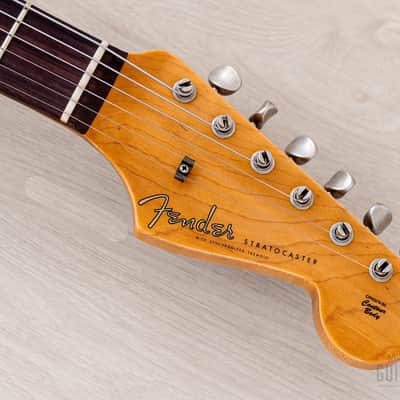 2023 Fender Custom Shop Limited Edition 1959 Special Stratocaster Journeyman Relic Olympic White w/ Case, CoA image 4