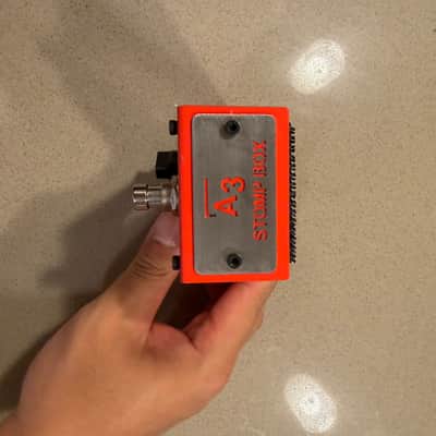A3 Stompbox AWESOME Overdrive 2020 - Fiesta Red image 5