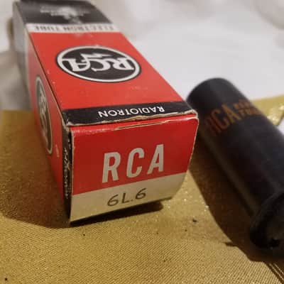 RCA etc. ONE (1) 6L6 tester calibration tube tNOS AT1000 TESTED Vacuum Tube metal Beam Power Tetrode 1936-1965 image 2