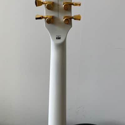 ESP LTD EC-1000T CTM with Ebony Fretboard 2015 - Snow White w/ Hard Shell Case image 5