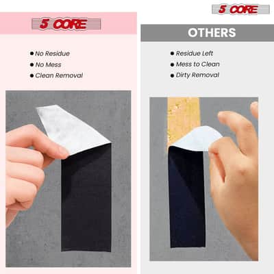 5 Core Gaffers Tape 2" 30 Yards 4Pcs Professional Black Pro Gaff Tape Non Reflective Water Resistant image 10