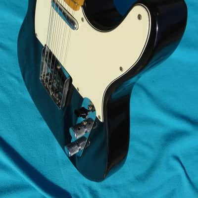 Fender Telecaster 1974 Black Maple Neck Ash Body image 7