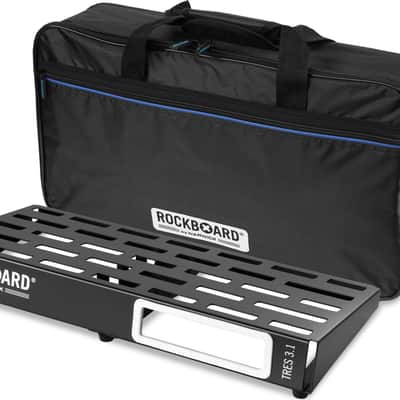 RockBoard TRES 3.1 Pedalboard, 20.5" x 9.25" w/ Softcase image 1