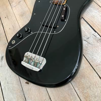 1978 Fender Musicmaster Bass Left Handed Lefty Rare Vintage image 1