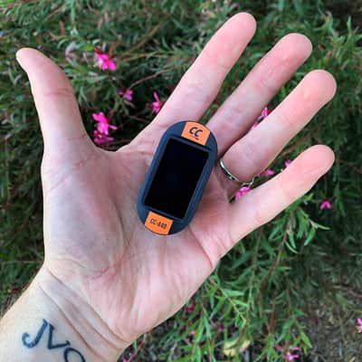 ChromaCast CC-440 Series Chromatic Guitar Tuner, Sunset Orange image 11