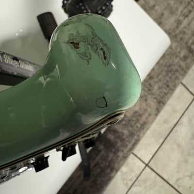 Squier Vintage Modified Surf Stratocaster 2012 - 2018 - Surf Green image 10