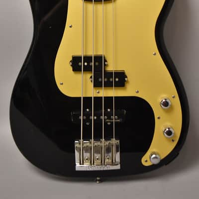 Warmoth PJ-Style Partscaster Electric Bass Black Schecter Body Black image 2