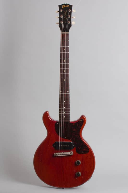 Gibson Les Paul Junior Solid Body Electric Guitar (1959), ser. #935049, original brown hard shell case. image 1