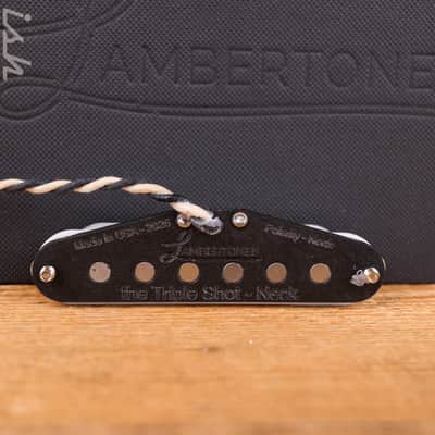 Lambertones "The Triple Shot" Single Coil SSS Pickup Set-Aged White image 4