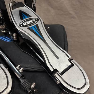 Mapex PF1000TW Falcon Double Bass Drum Pedal 2010s - Silver image 2