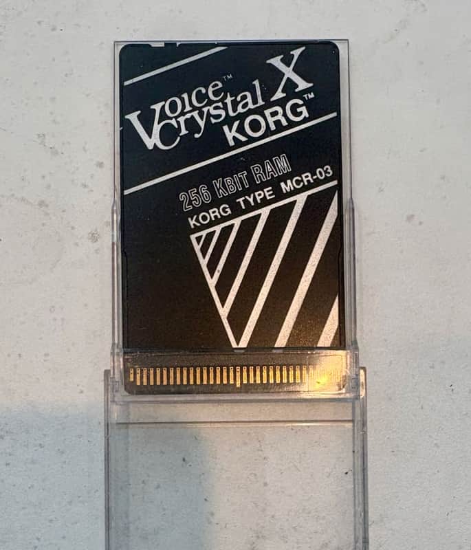 Voice Crystal M-256D RAM Card for Roland Synths image 1
