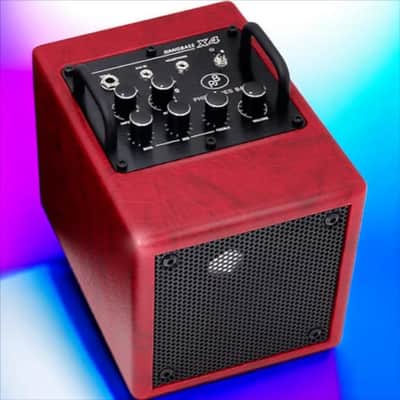 Phil Jones X4C Nanobass 35-Watt 1x4" Bass Combo, Red, w/Bluetooth, USB Power Bank Input image 5