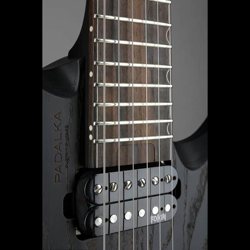 Padalka Guitars Neptune Series Headless - Black - Custom Hand-Made