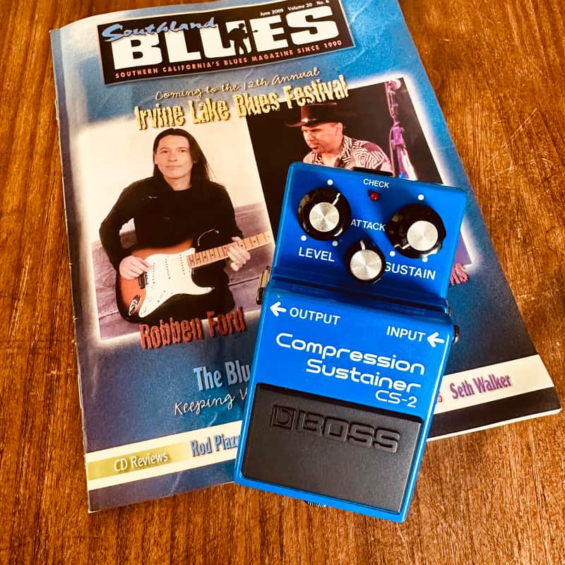 Immagine Boss CS-2 Compression Sustainer (Black Label) 1981 - 1989 - Blue - 1