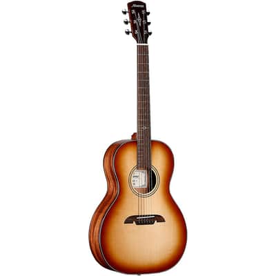 Alvarez AMP610E2 Parlor Acoustic-Electric Guitar Regular Shadowburst image 3